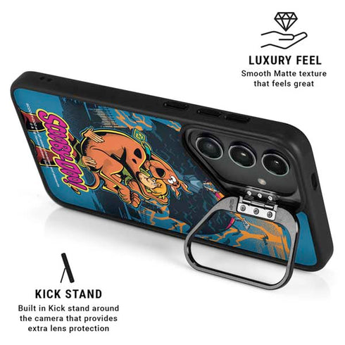 Scooby Doo Beware of Dracula Galaxy S25 Kickstand Case